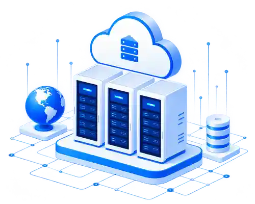 萨拉热窝IPv6负载均衡服务与云计算基础设施示意图